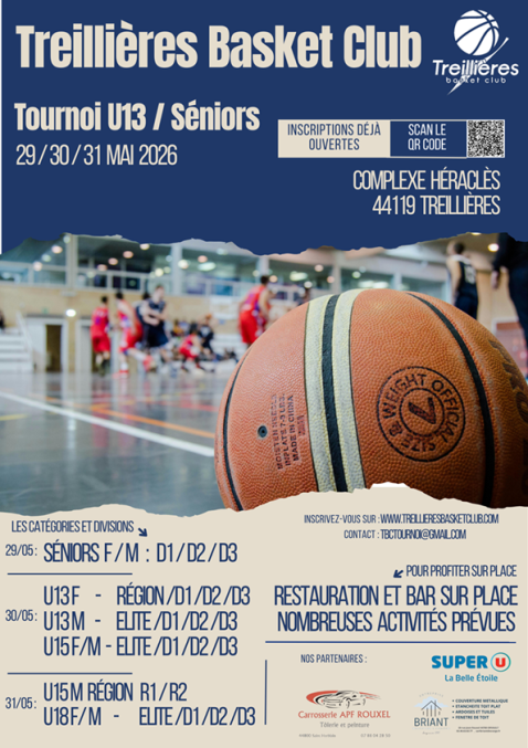 31/05 TOURNOI TREILLIERES U18